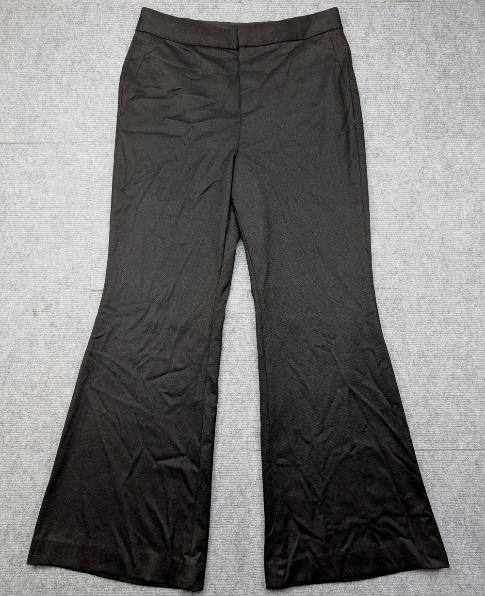 Alice + Olivia Deanna Trouser Women 12 Flare Trouser Career Quiet Luxury Capsule
